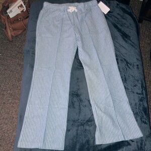 Striped Blue Lounge Pants
